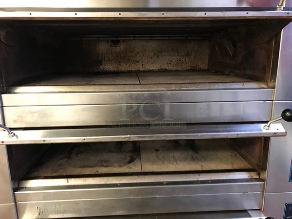 Revent 649U HC 3x31211 Triple Stack Electric Modular Deck Oven w/ Stone Hearth, 208v 3ph, Tested & Working!!! - Image 3 of 6
