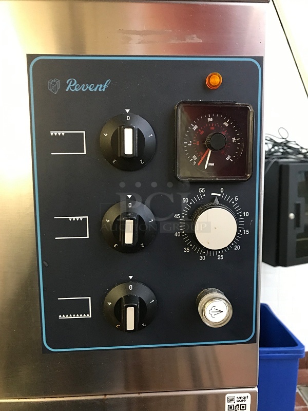 Revent 649U HC 3x31211 Triple Stack Electric Modular Deck Oven w/ Stone Hearth, 208v 3ph, Tested & Working!!! - Image 5 of 6