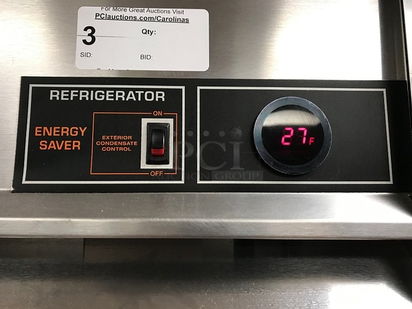 Victory RSA-2D-S7 UltraSpec Series Refrigerator Featuring Secure-Temp Technology, Reach-In Two Door, 115v 1ph, Tested & Working! - Image 2 of 6