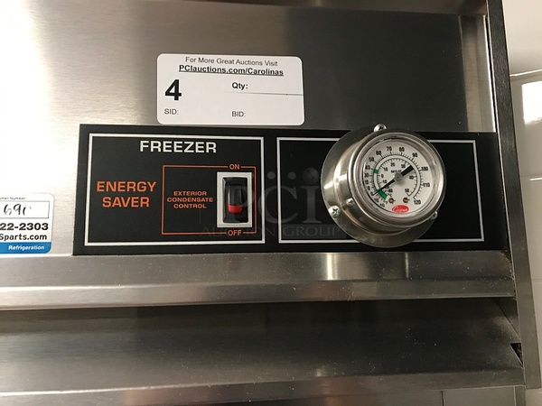 Victory FS-2D-S7 UltraSpec Series Freezer Featuring Secure-Temp Technology, Reach-In Two Door, 115v 1ph, Tested & Working - Image 2 of 4