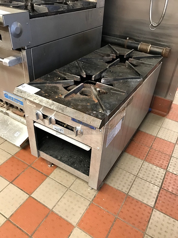 U.S. Range 2 Eye Natural Gas Pot Burner Tested & Working!  - Image 1 of 4