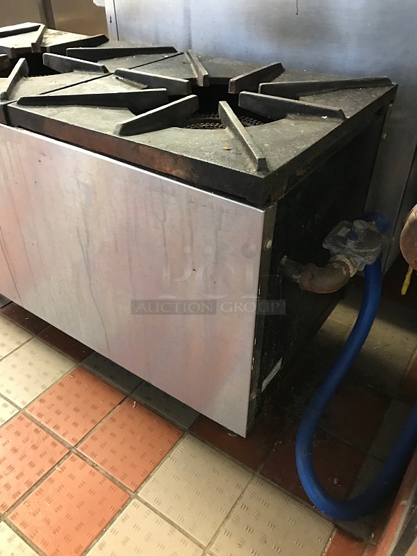 U.S. Range 2 Eye Natural Gas Pot Burner Tested & Working!  - Image 4 of 4