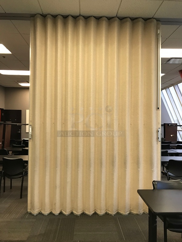 Holcomb & Hoke Accordion Partition, Three Sections