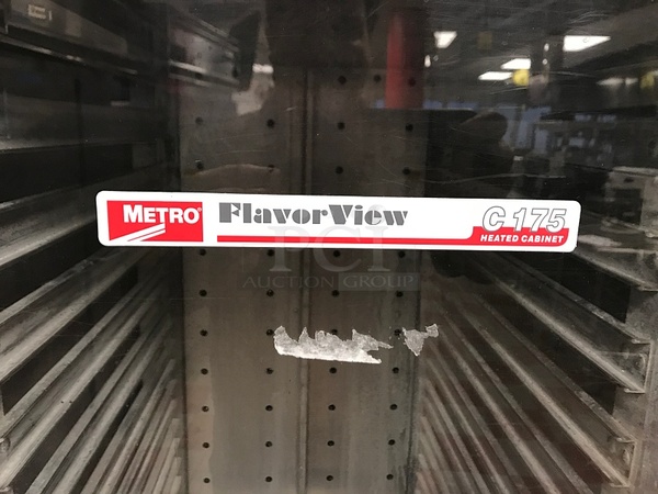Metro C175 Flavor View Heated Proofer Cabinet 115V 1Ph, Tested & Working! - Image 2 of 4