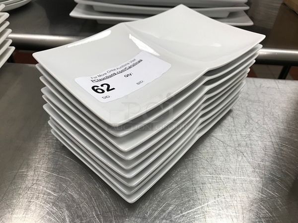 (9) Oneida Porcelain Serving Platters 