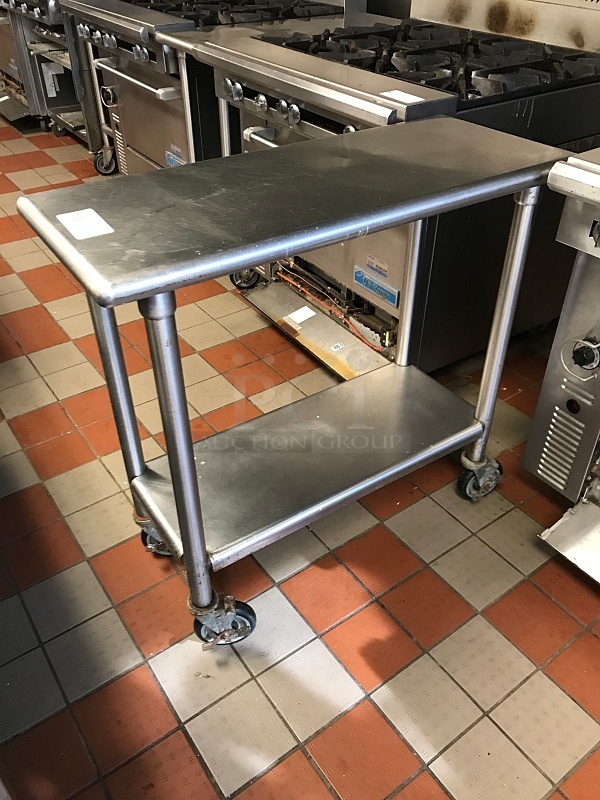 Stainless Steel Work Table w/ Bottom Shelf - Image 1 of 1