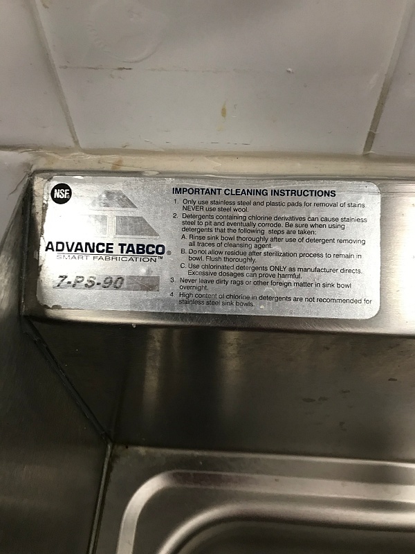 Advance Tabco Stainless Steel Pedestal Hand Sink w/ Foot Controls w/ Tork Pull Hand Towel Dispenser & Ecolab Automatic Hand Soap Dispenser  - Image 2 of 3