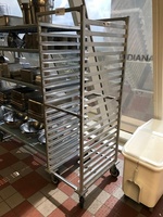 New Age Industrial Aluminum Speed Pan Rack