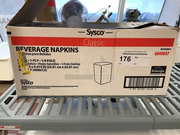 Sysco Classic Beverage Napkins