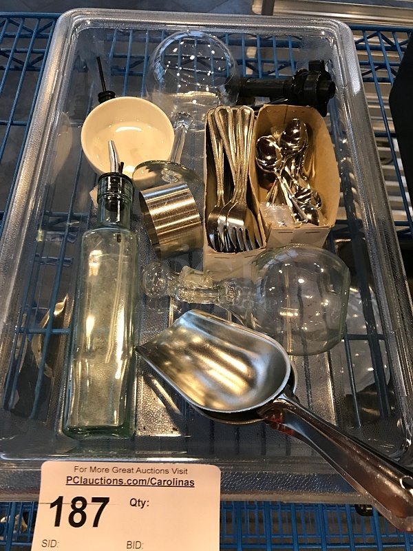 Assorted Kitchen Utensils & Tableware