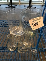 Assorted Glass Vases