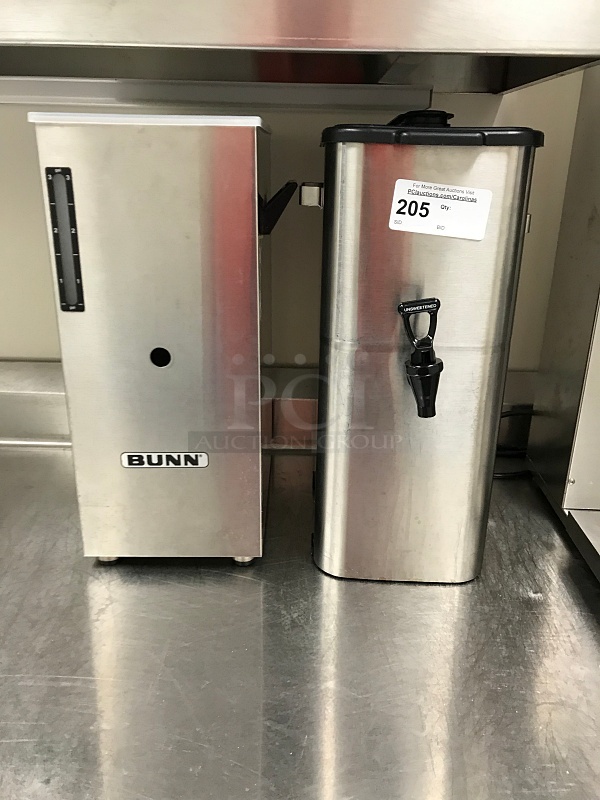 Two Bunn Tea Dispensers
