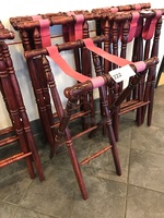 Three Wooden Waitress Stands