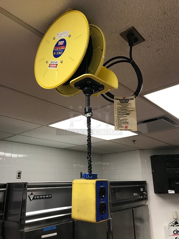 Ericson Power Reels 40' Power Cord in Retractable Reel (3x bid) - Image 2 of 3