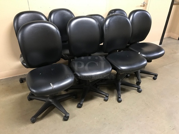 Eight Herman Miller Office Task Chairs - Image 1 of 4