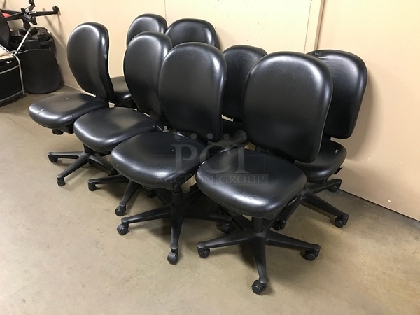 Eight Herman Miller Office Task Chairs - Image 2 of 4