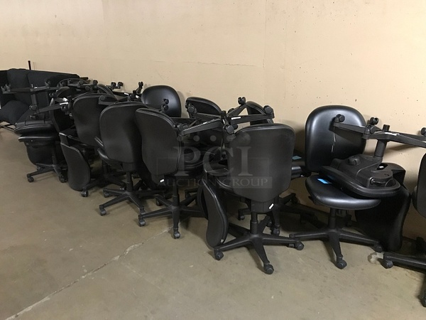 Eight Herman Miller Office Task Chairs - Image 4 of 4