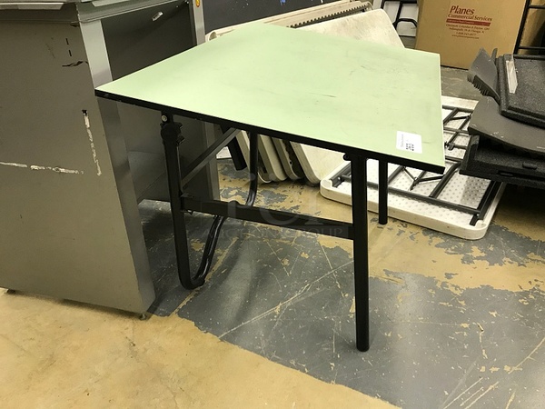 Green Foldable Drafting Tables (6x bid) - Image 2 of 3