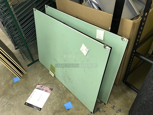 Green Foldable Drafting Tables (6x bid) - Image 3 of 3