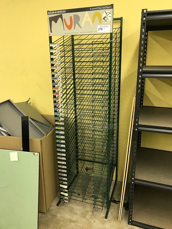 Wire Shelf Merchandising Rack
