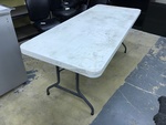 Two Folding Plastic Tables (2x bid)