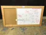 Pin Board & Dry Erase White Board
