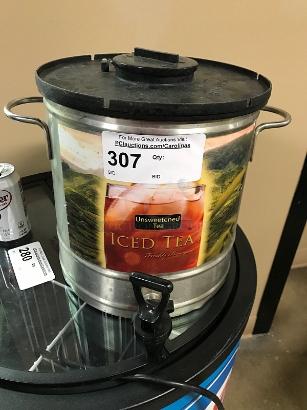 Stainless Steel Ice Tea Dispenser - Image 1 of 1