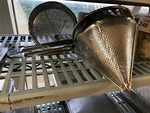 Two Conical Strainers