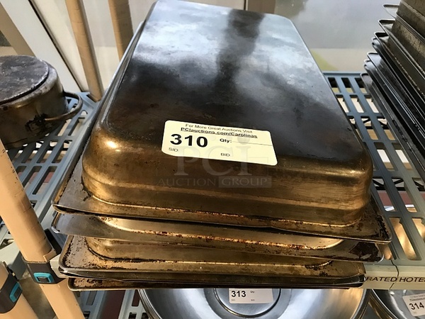 Full Size 3" Stainless Steel Insert Pans - Image 1 of 1
