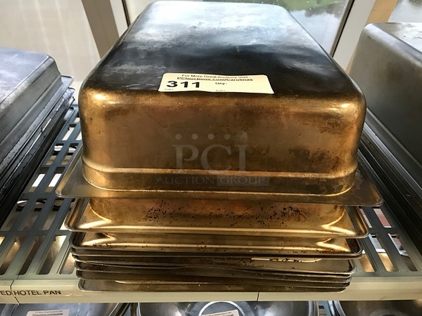 Full Size 4" Stainless Steel Insert Pans - Image 1 of 1