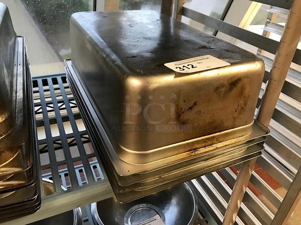 Full Size 6" Stainless Steel Insert Pans - Image 1 of 1
