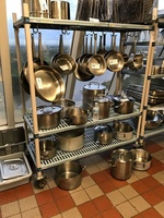 Metro Max Q Rack w/ Three Shelves on Casters