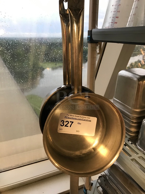 Two Stainless Steel Sauce Pans