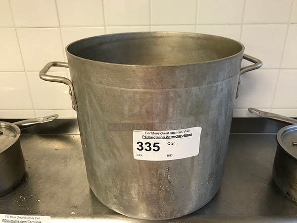 Large Aluminum Stock Pot
