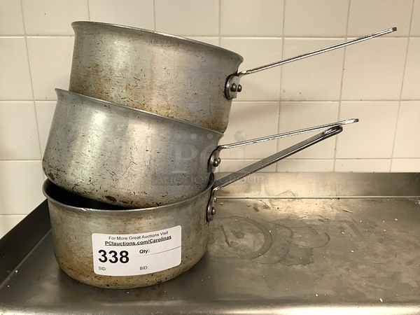 Three Saucepans - Image 1 of 1