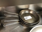 Four Fry Pans