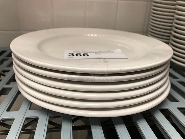 Six World China Porcelain Dinner Plates