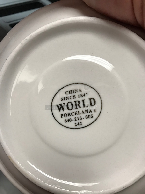 Eighty World China Porcelain Saucers - Image 3 of 3