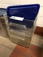 Three Ingredient Bins w/ Lids