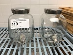 Two Glass Juice Dispensers