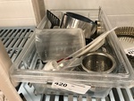 Tub of Assorted Kitchen Utensils
