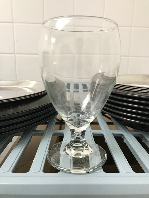 Eight Teardrop Water Glasses