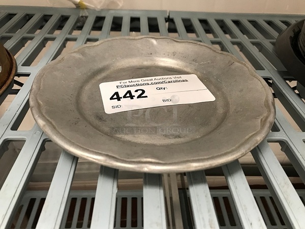 Pewter Cold Plate