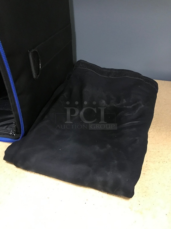 Toyo-View 45 CX 4 x 5 Pro Large Format Field Camera Kit Includes Focus Loup, Shade Cloth, Sekonic L-358 Light Meter & Padded Carry Bag - Image 9 of 11