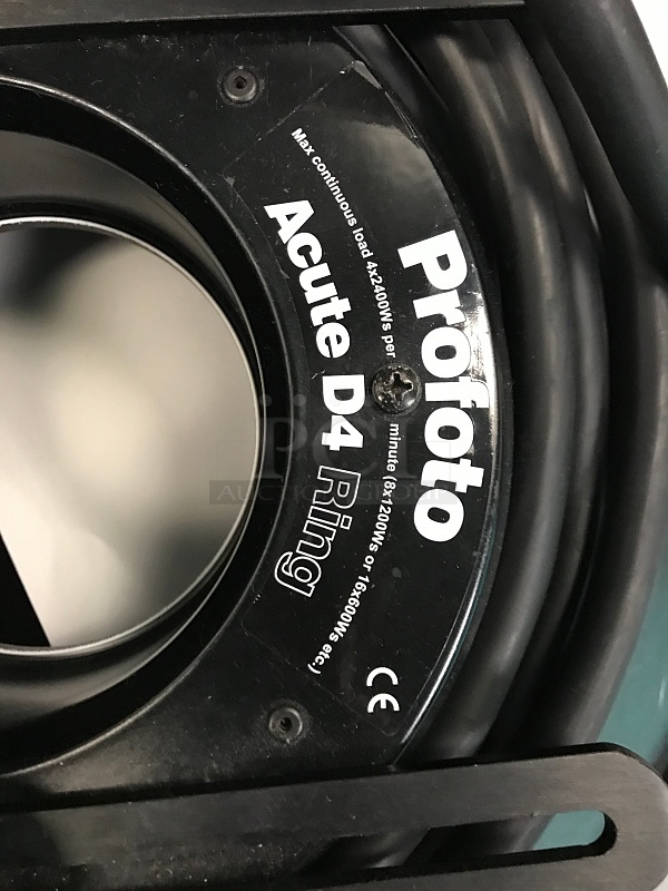 Profoto Acute 2R 2400 Lighting Power Supply w/ Built In Wireless Trigger, Includes Acute D4 Ring Flash, ProRing Wide Soft Flash and Acute D4 Head Flash - Image 6 of 11