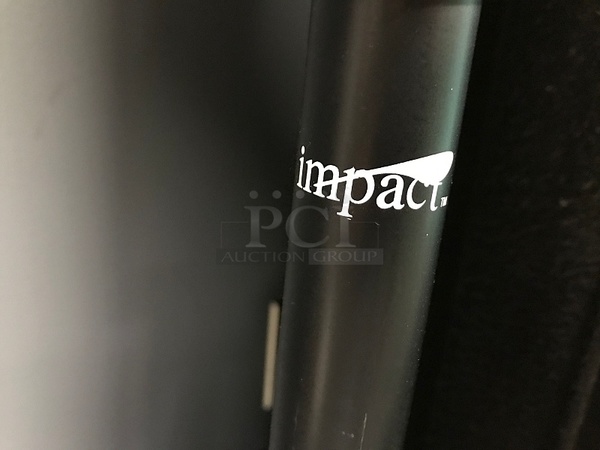 Impact Background Paper Roll Set, Two Tripod Stands, Cross Bar & White Paper Roll - Image 2 of 2