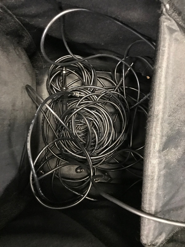 Padded Equipment Bag w/ Assorted Power Cords, Flash Trigger Cables etc. - Image 4 of 5