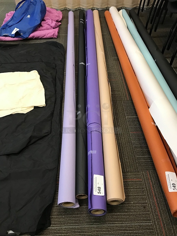 Four Background Paper Rolls