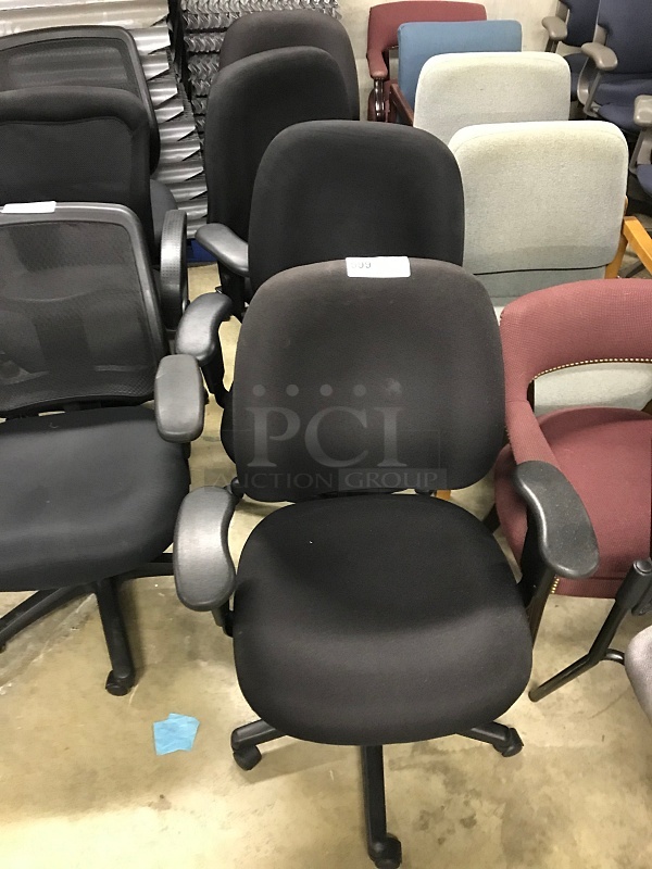 Four Herman Miller Task Chairs