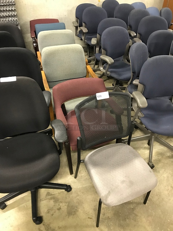 Six Assorted Chairs